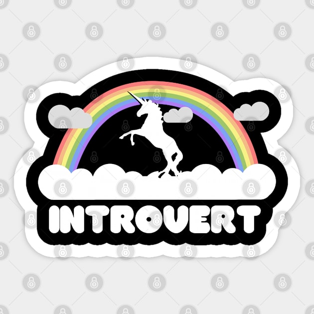 Introvert Sticker by Flippin' Sweet Gear